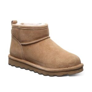 Women’s Bearpaw Shorty Suede Boots